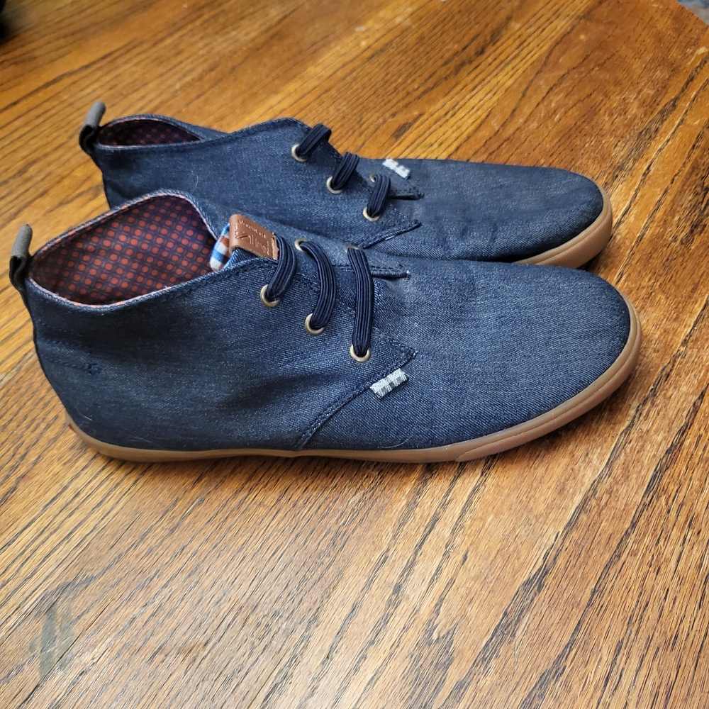 Ben Sherman Navy Denim Loafers